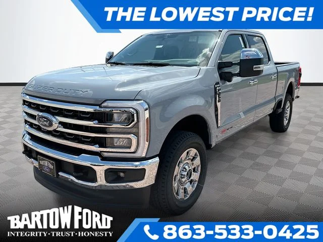 New 2026 Gray Metallic Ford King Ranch image 1