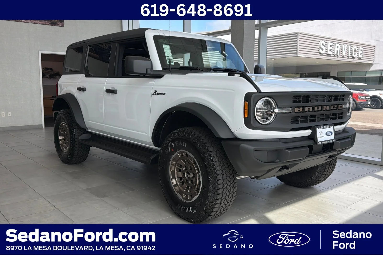 New 2026 White Ford Big Bend image 1