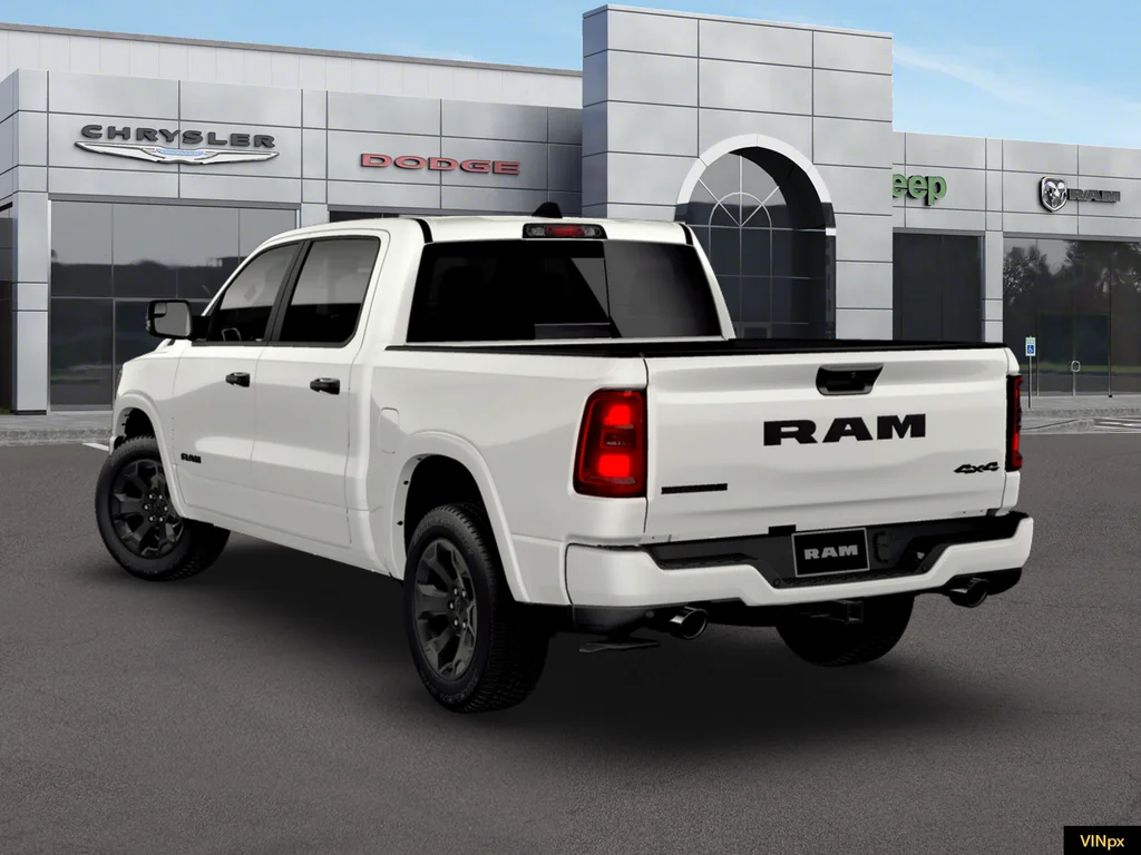 New 2026 Bright White Clear-Coat Exterior Paint RAM Big Horn/Lone Star image 5