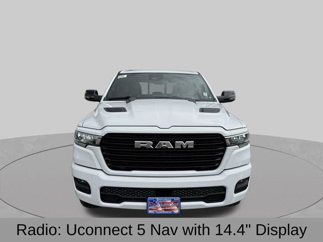 New 2026 Bright White Clear-Coat Exterior Paint RAM Laramie image 12