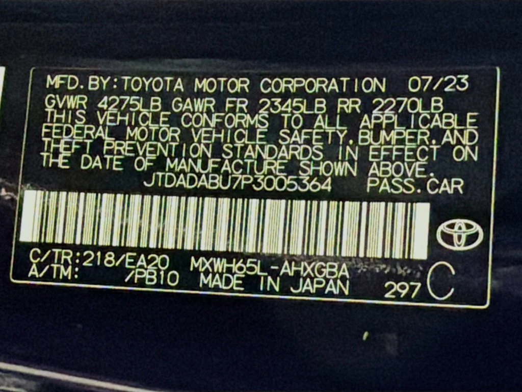 Certified Used 2023 Black Toyota XLE image 30