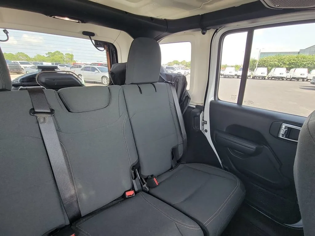 Used 2024 White Jeep 4-Door Sport S 4x4 image 14