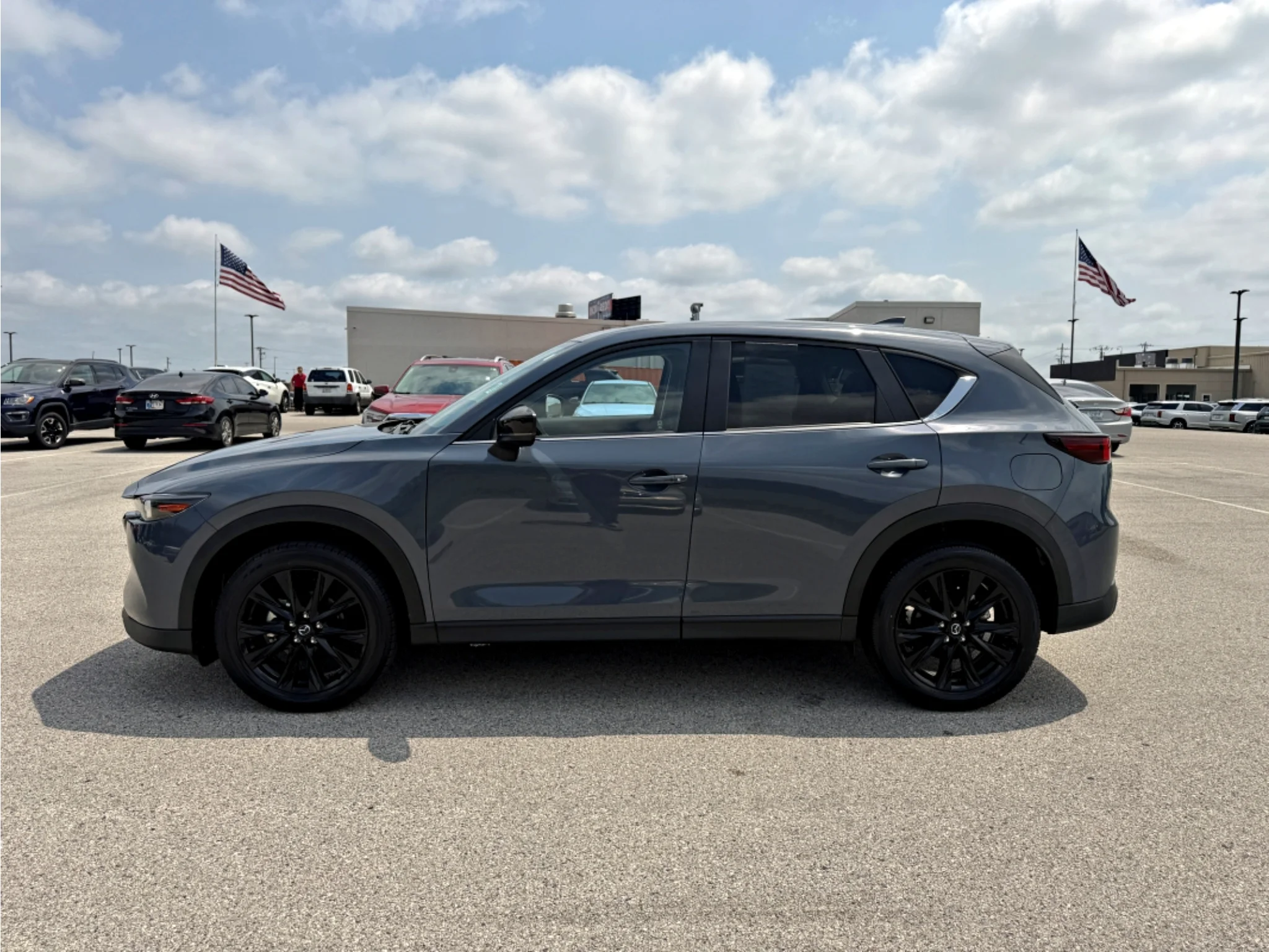 Used 2025 Polymetal Gray Metallic Mazda 2.5 S Carbon Edition image 9
