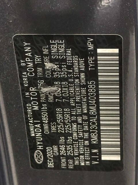 Used 2021 Magnetic Force Hyundai SEL image 32
