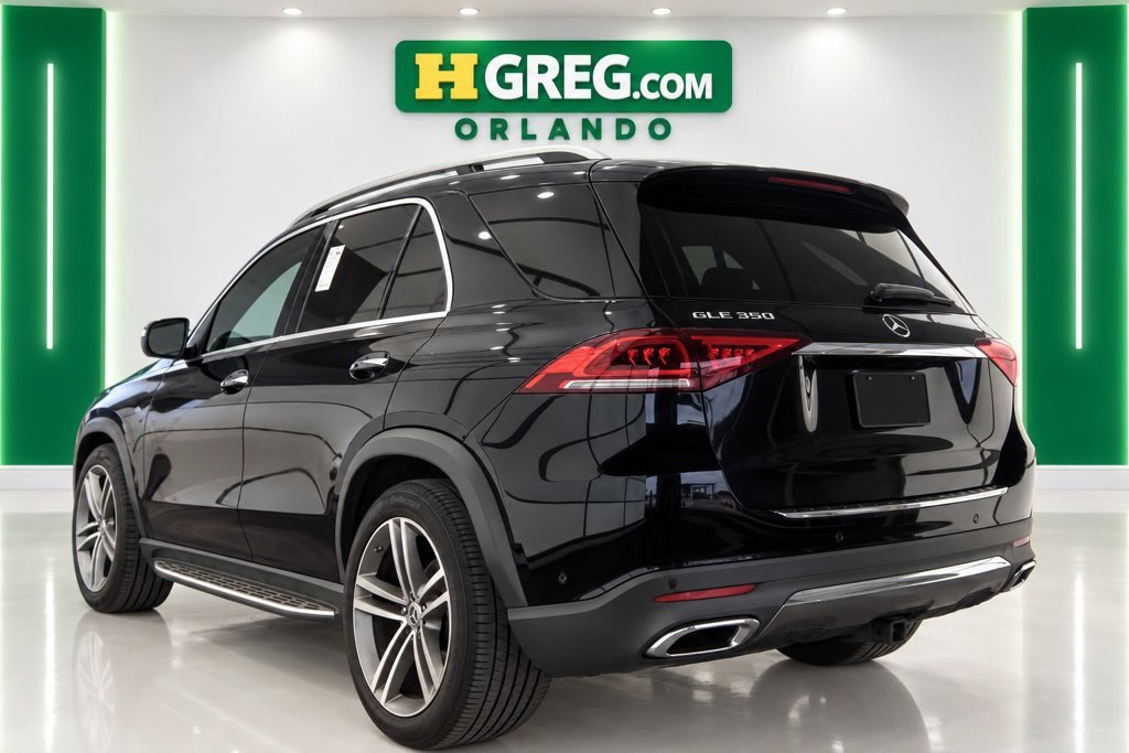 Used 2021 Lunar Blue Metallic Mercedes-Benz GLE 350 image 2