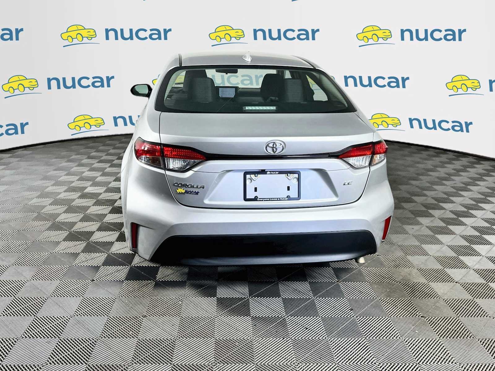 Used 2025 Classic Silver Metallic Toyota LE image 6