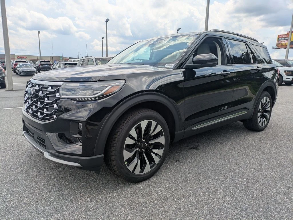 New 2026 Agate Black Metallic Ford Platinum image 8
