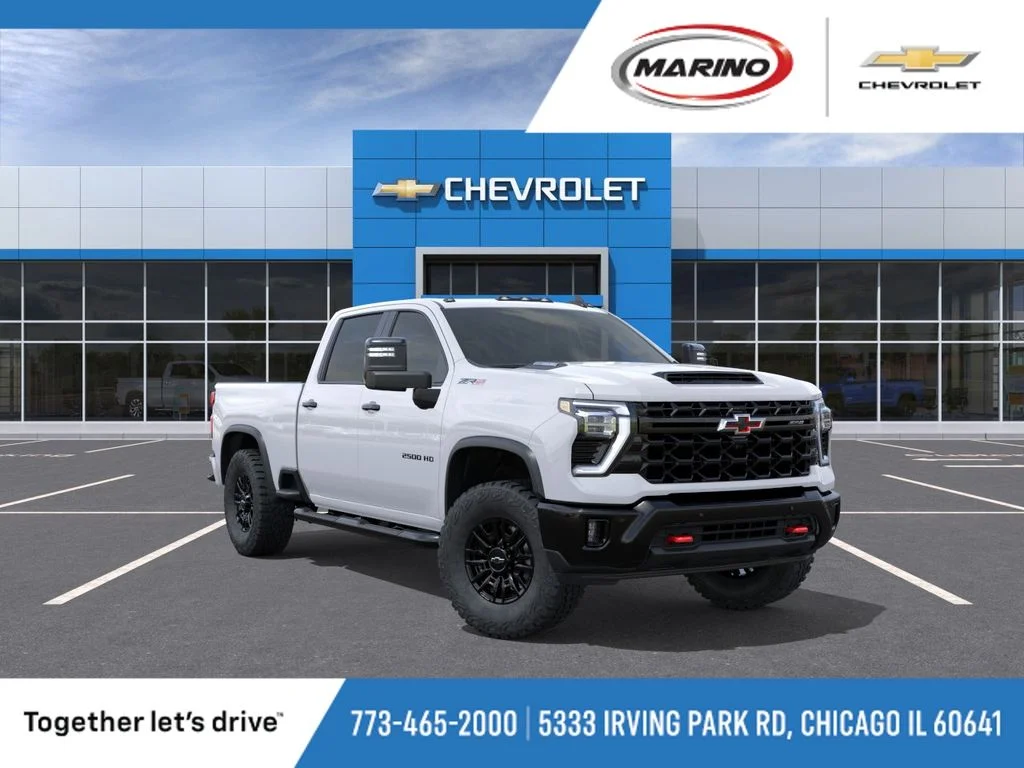 New 2026 White Chevrolet ZR2 image 1