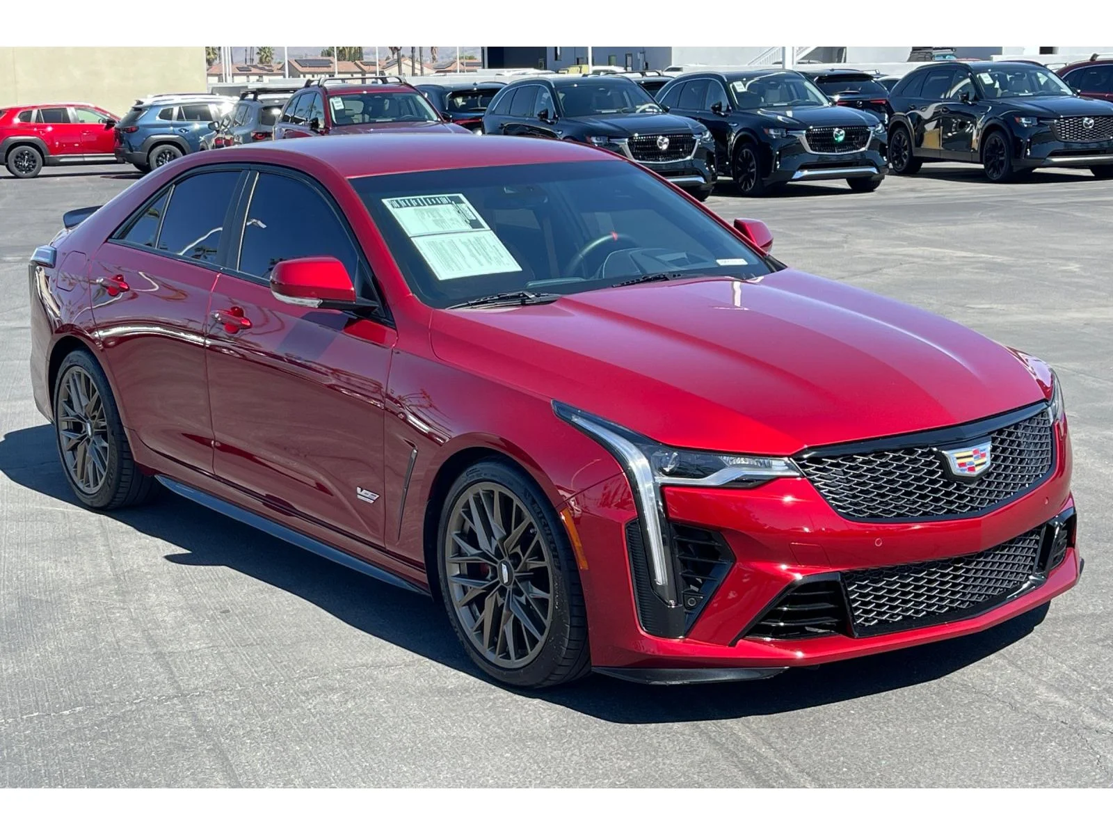Used 2025 Radiant Red Tintcoat Cadillac Blackwing image 9