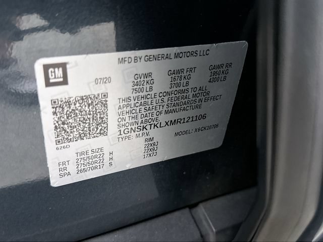 Certified Used 2021 SHADOW GRAY METALLIC Chevrolet High Country image 44