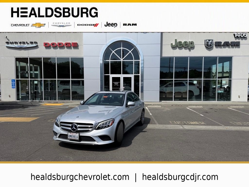 Used 2020 Silver Mercedes-Benz C 300 image 1