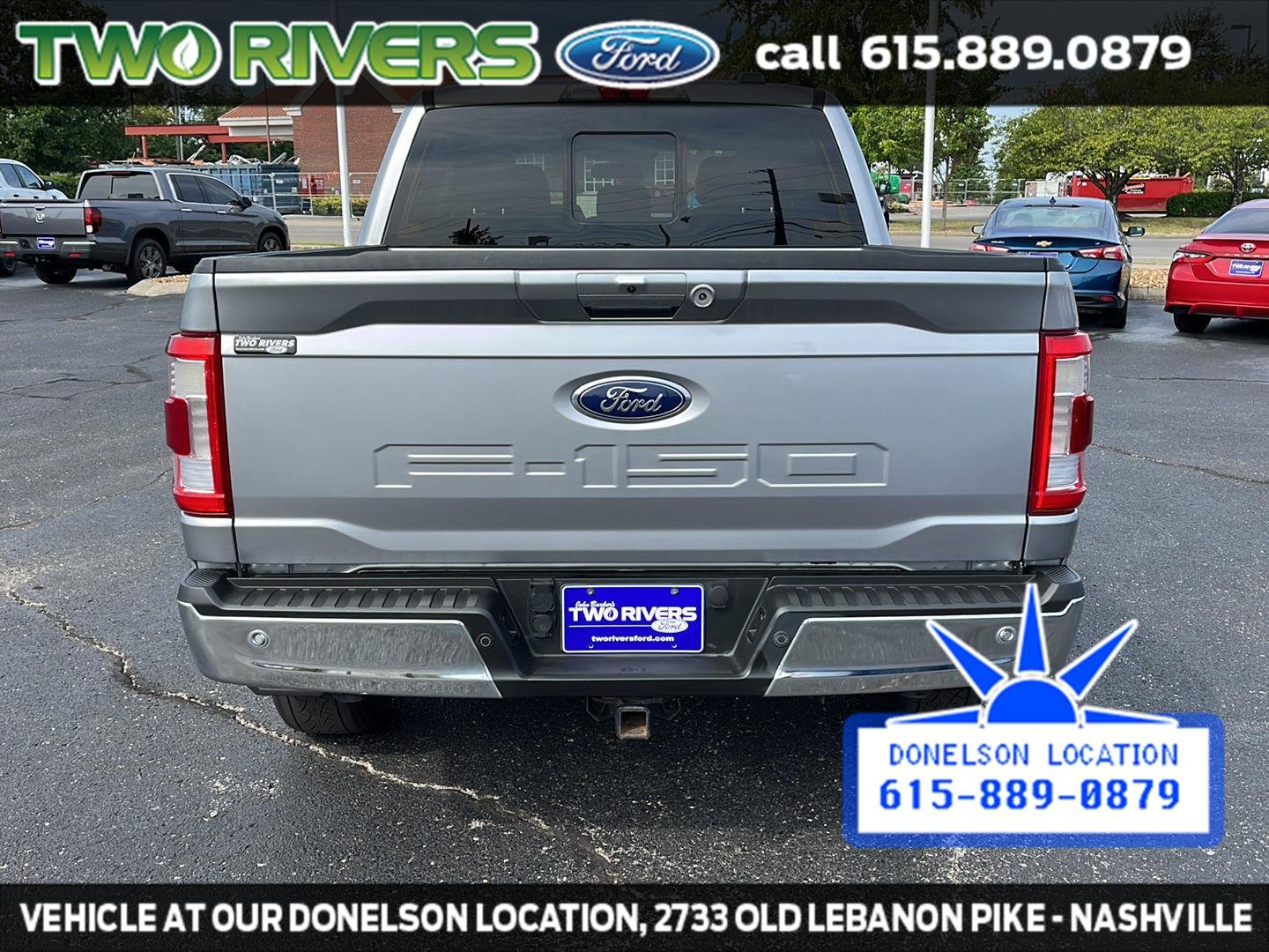 Used 2021 Iconic Silver Ford LARIAT image 12