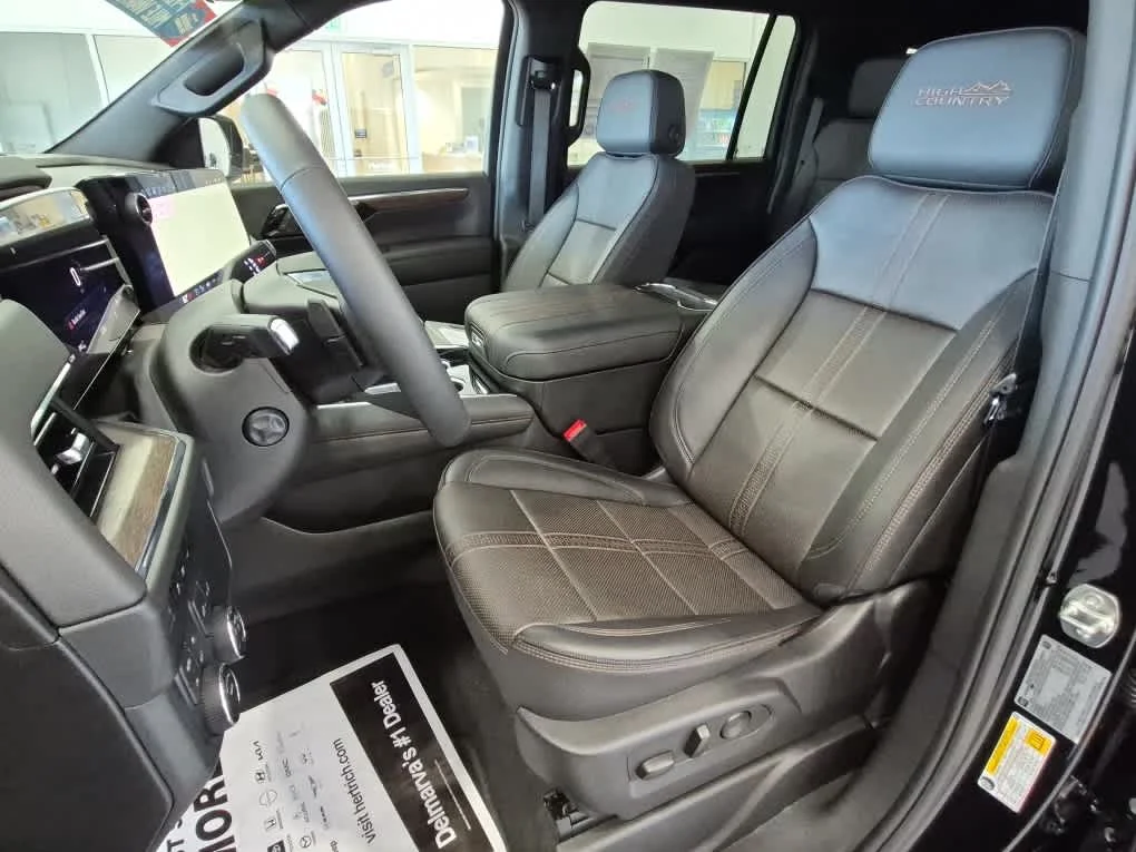 Certified Used 2025 Black Chevrolet High Country image 12