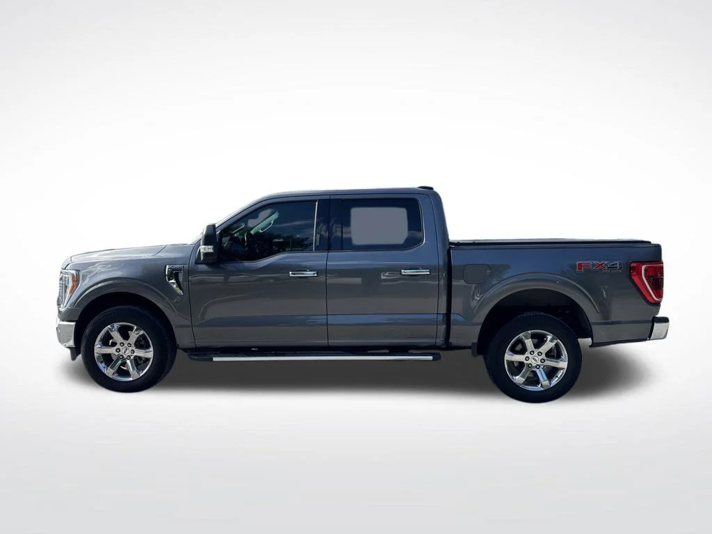 Certified Used 2022 Gray Metallic Ford XLT image 5