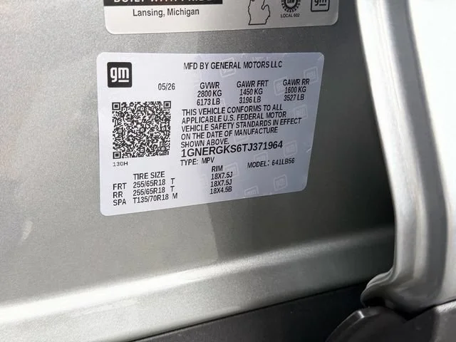 New 2026 Sterling Gray Metallic Chevrolet LT image 12