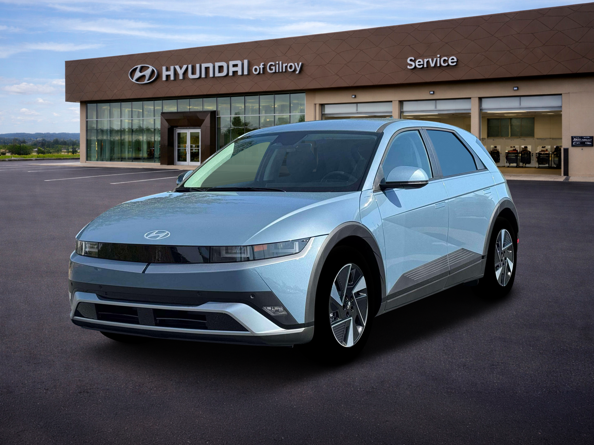 New 2026 Blue Hyundai SE image 1