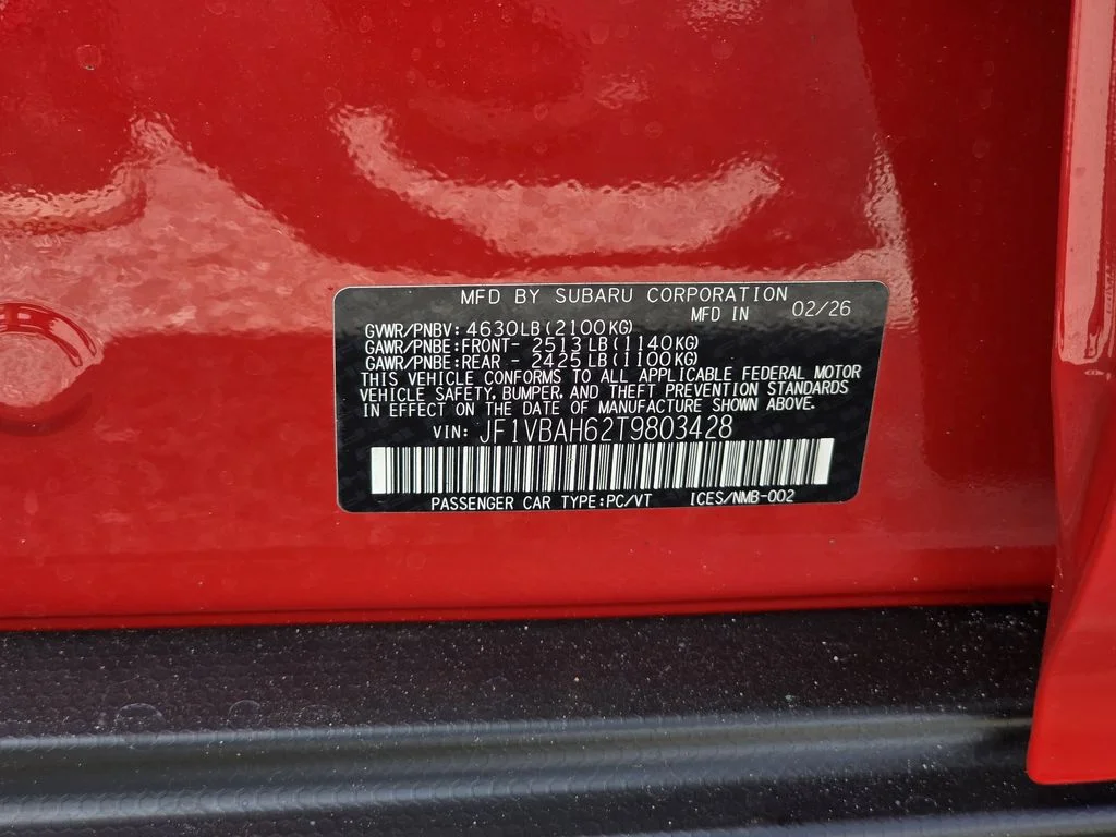 New 2026 IGNITION RED Subaru Premium image 31