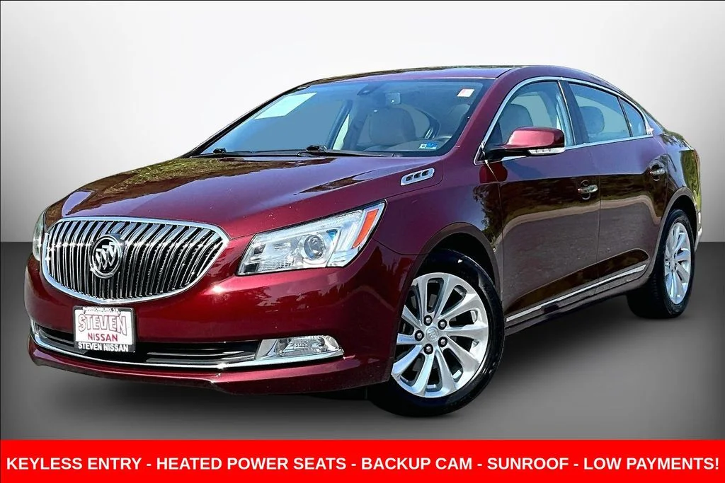 Used 2016 Red Buick Leather Group image 3