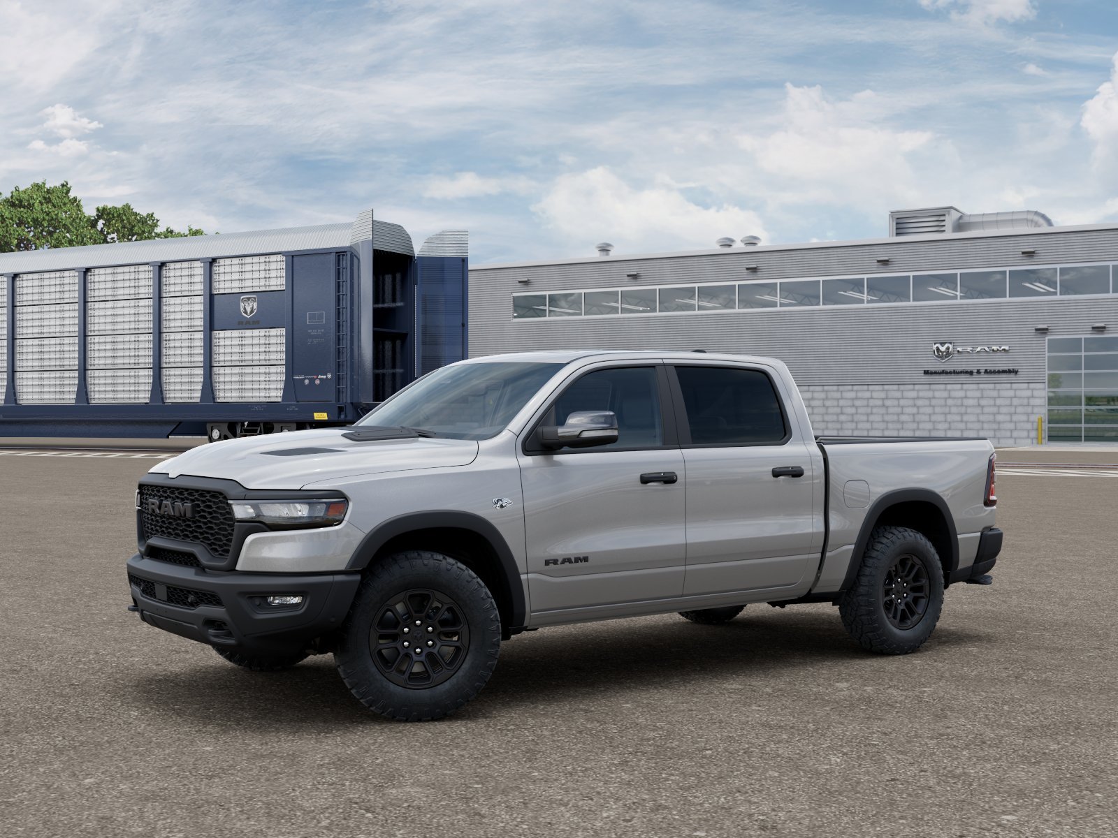 New 2026 Silver Zynith Exterior Paint RAM Rebel image 1