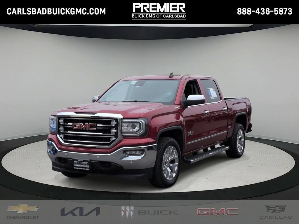 RED QUARTZ TINTCOAT 2018 GMC Sierra 1500 Pickup Truck Four-Wheel Drive