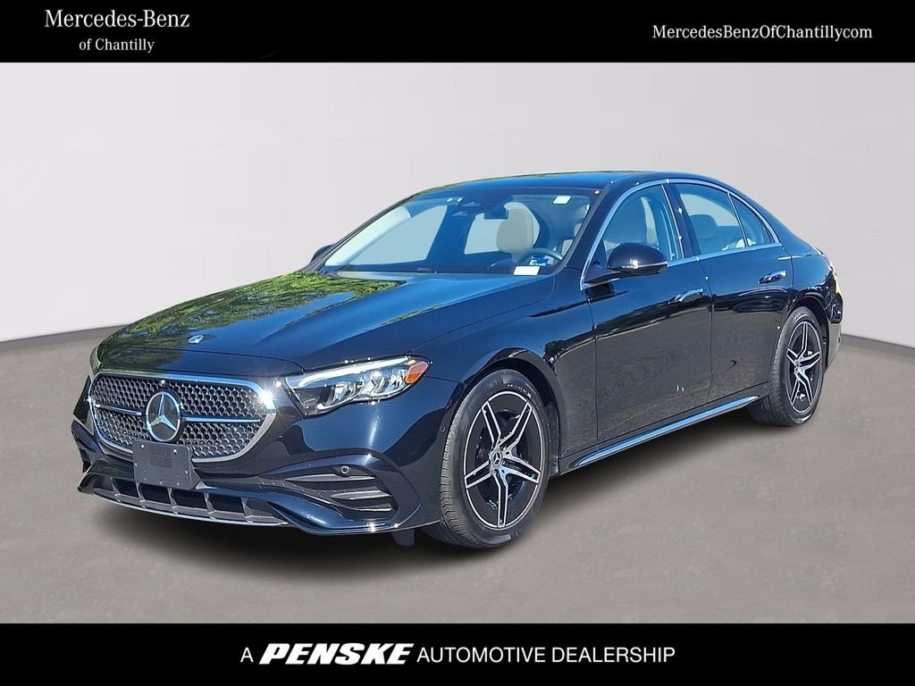 Certified Used 2026 Black Mercedes-Benz E 350 image 1