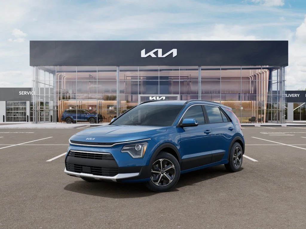 New 2026 Mineral Blue Kia EX image 1