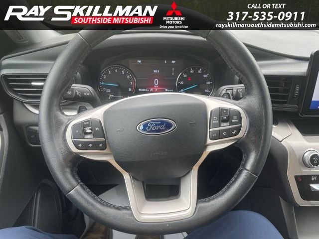 Used 2021 Blue Ford XLT image 14