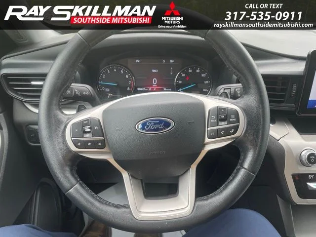 Used 2021 Blue Ford XLT image 14