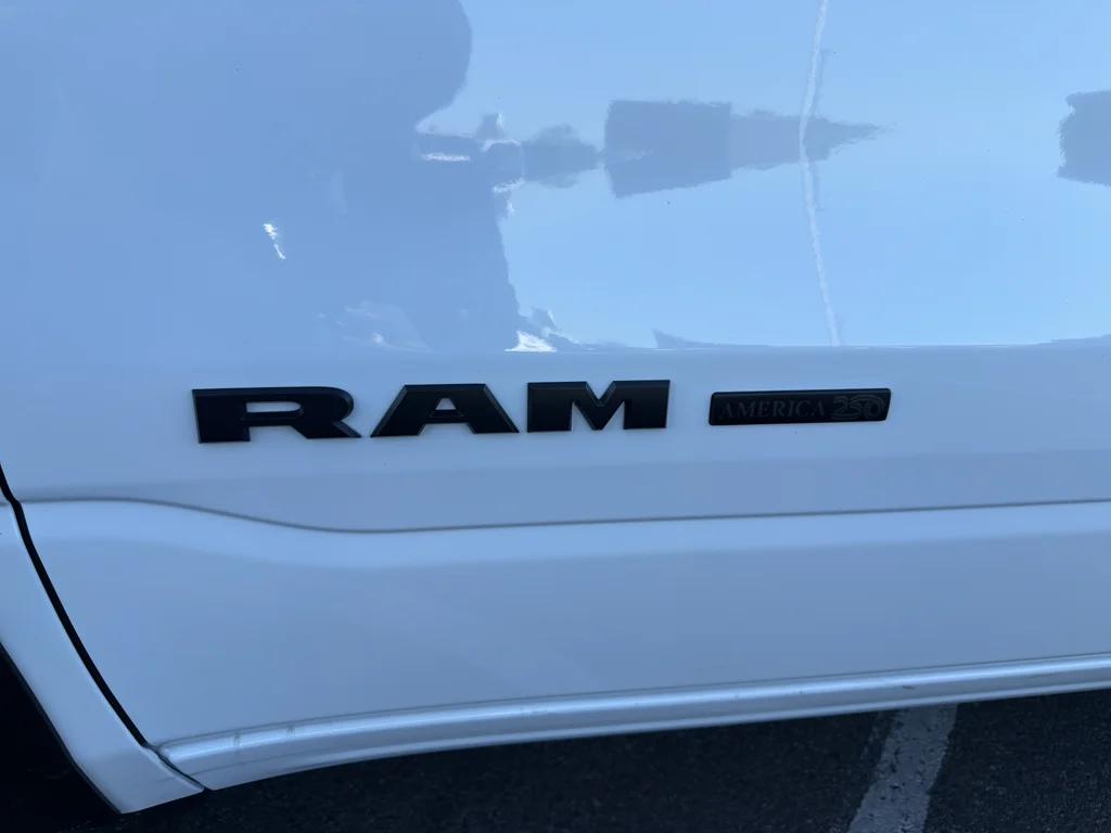 New 2026 Bright White Clear-Coat Exterior Paint RAM Big Horn image 35