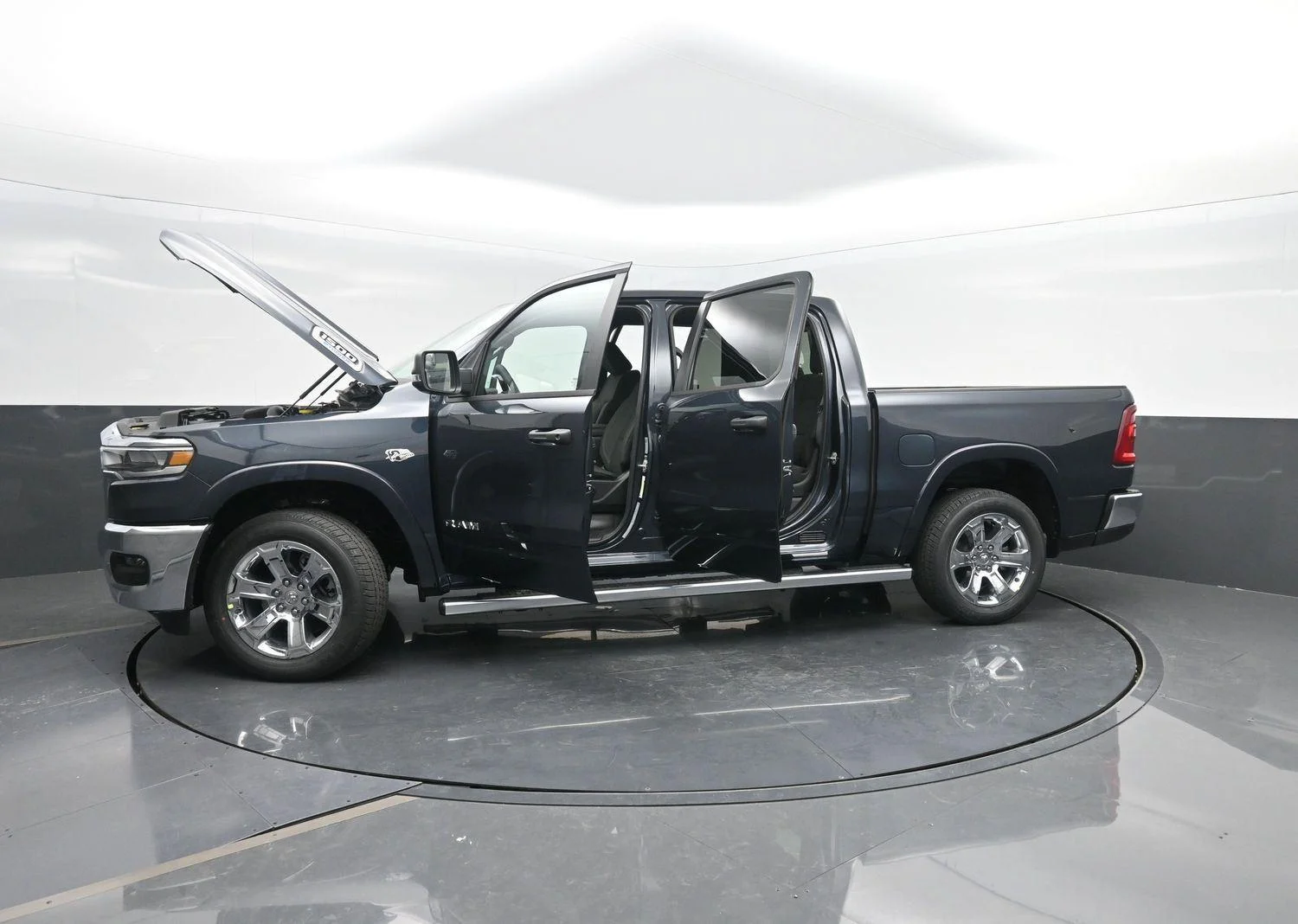 New 2026 Forged Blue Metallic Exterior Paint RAM Big Horn image 49