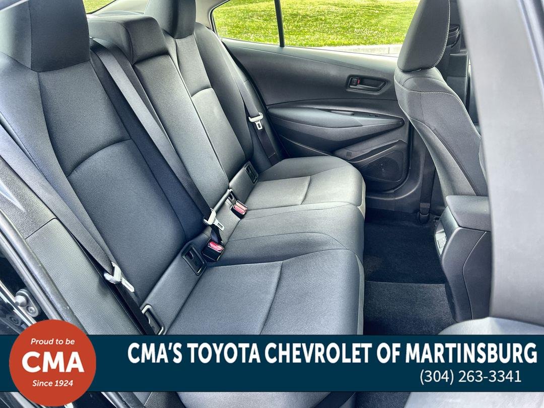 Used 2025 Midnight Black Metallic Toyota Hybrid LE image 22