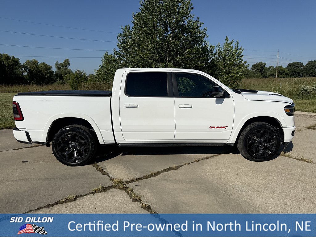 Used 2023 Bright White Clear Coat Ram Limited image 3