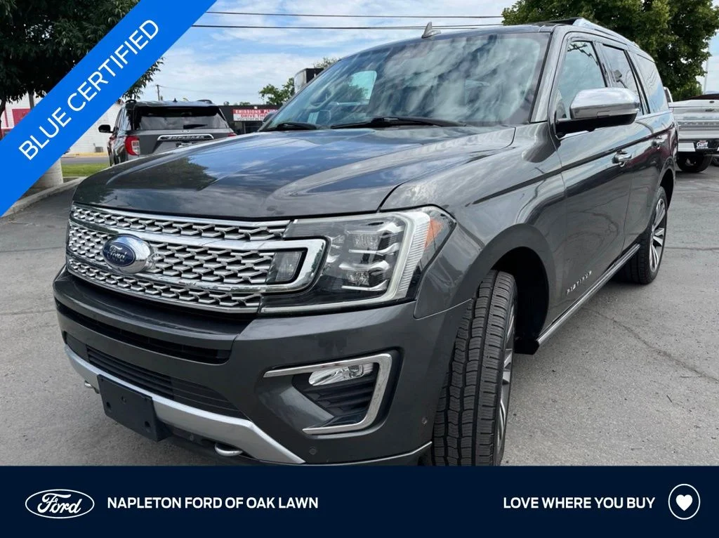 Certified Used 2020 Gray Ford Platinum image 1