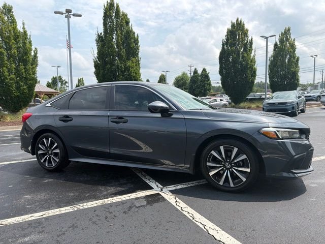 Certified Used 2024 Meteorite Gray Metallic Honda EX image 4