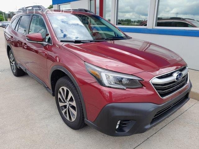 Used 2021 Crimson Red Pearl Subaru Premium image 3