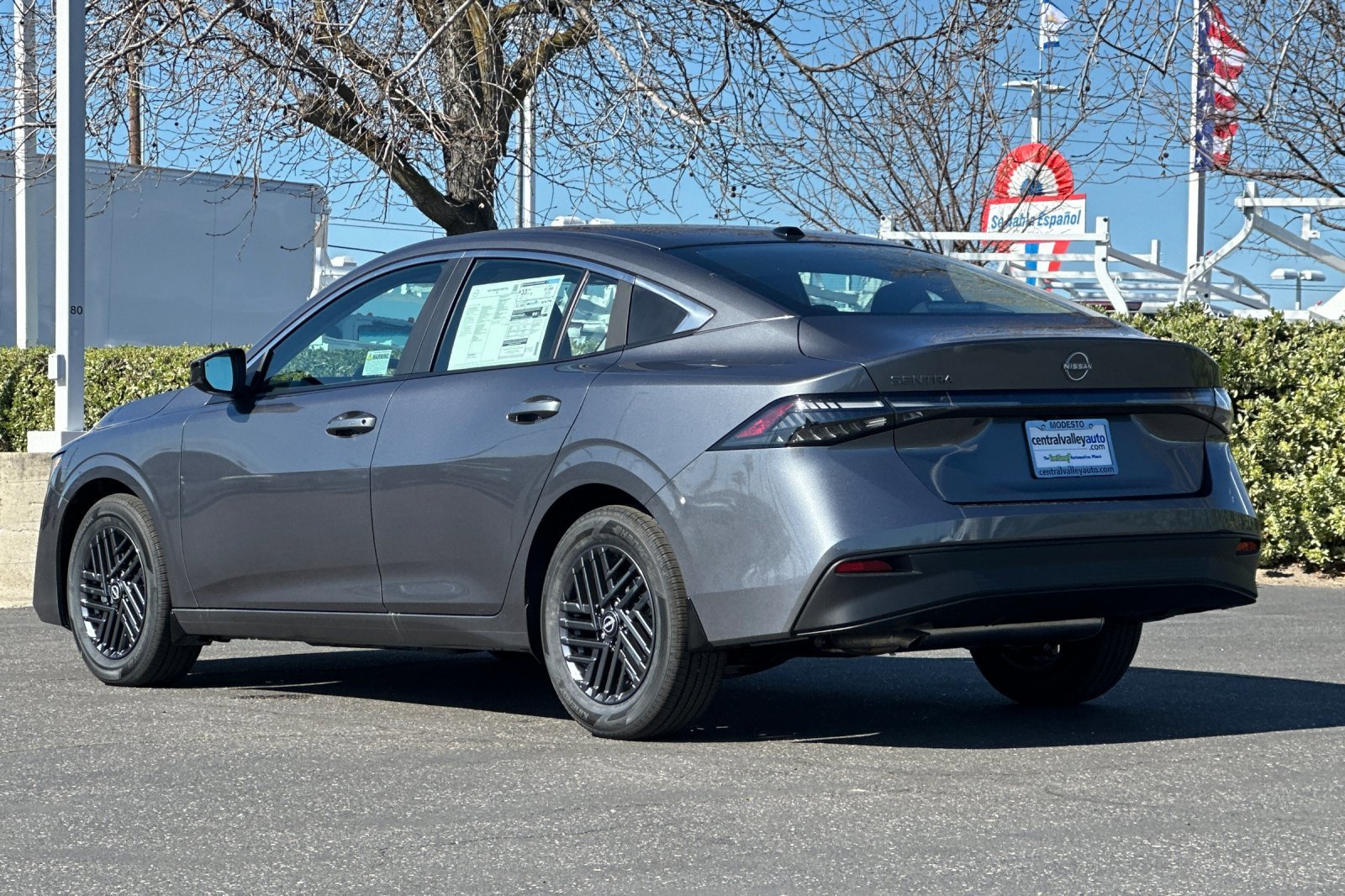 New 2026 Gun Metallic Nissan SV image 6