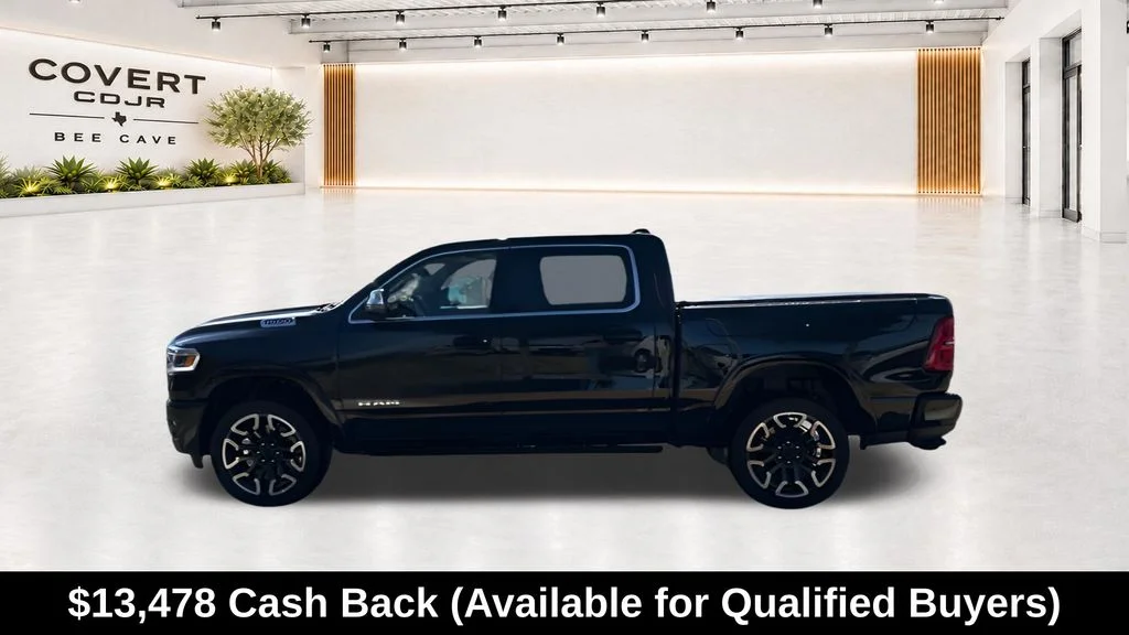 New 2026 Diamond Black Crystal Pearlcoat RAM Limited image 7