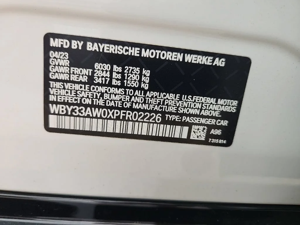 Certified Used 2023 Mineral White Metallic BMW M50 image 8
