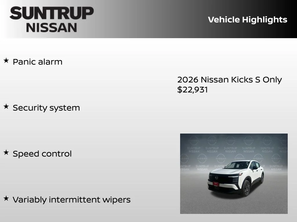 New 2026 White Nissan S image 30