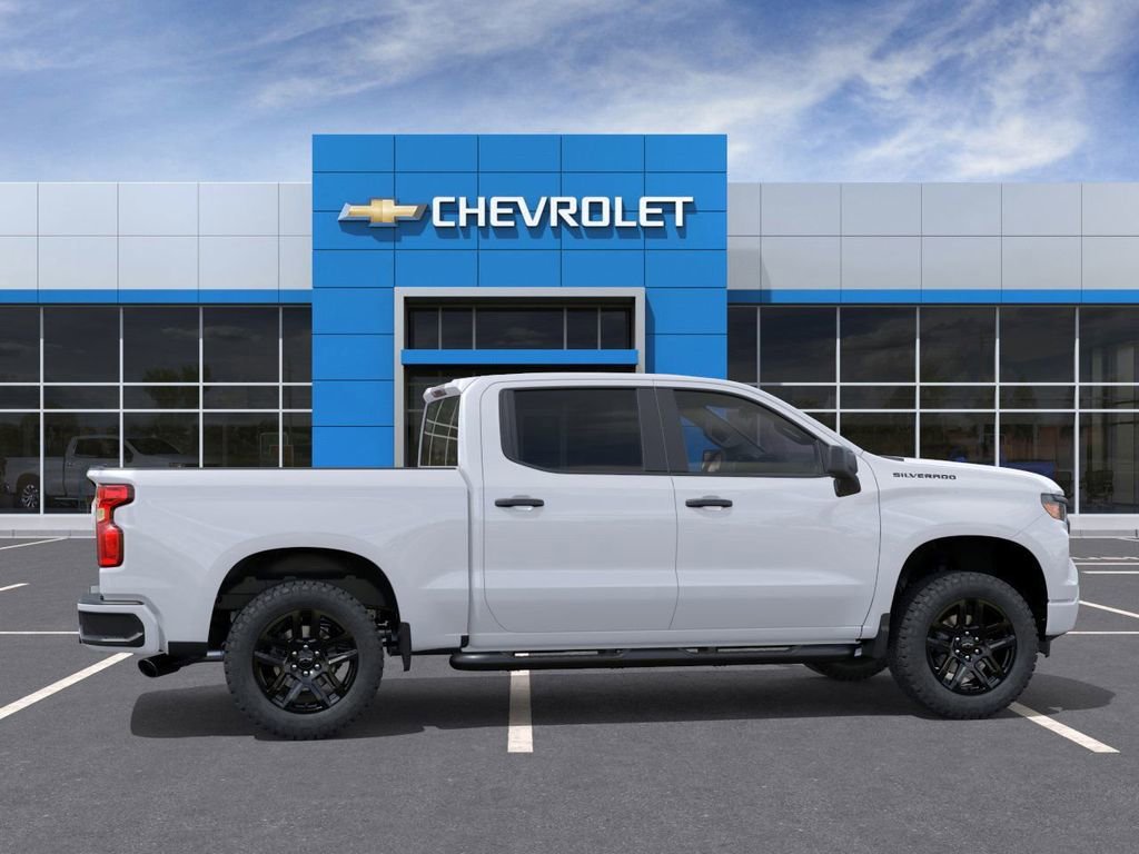 New 2026 Chevrolet Silverado 1500 Custom 4D Crew Cab