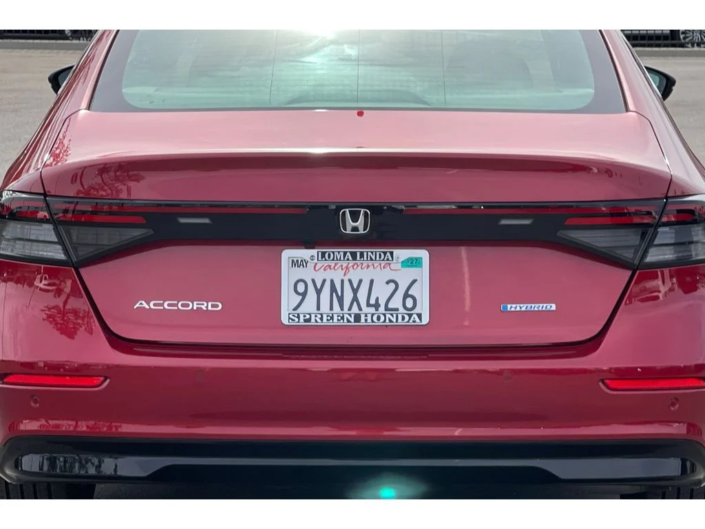 Certified Used 2026 Radiant Red Metallic Honda EX-L Hybrid image 46