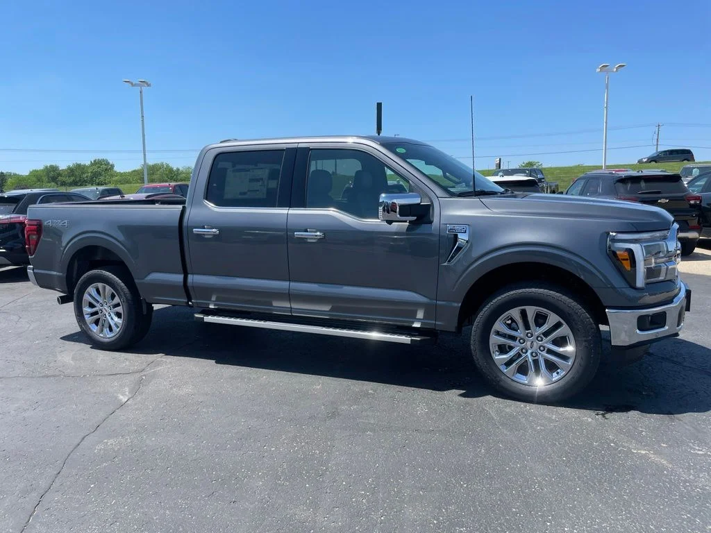 New 2026 Carbonized Gray Metallic Ford Lariat® image 2