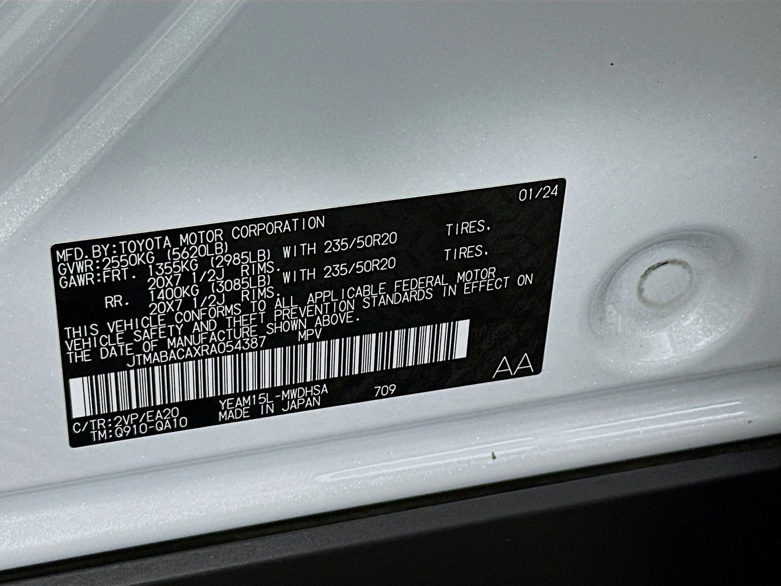 Certified Used 2024 Beige Toyota Limited image 34