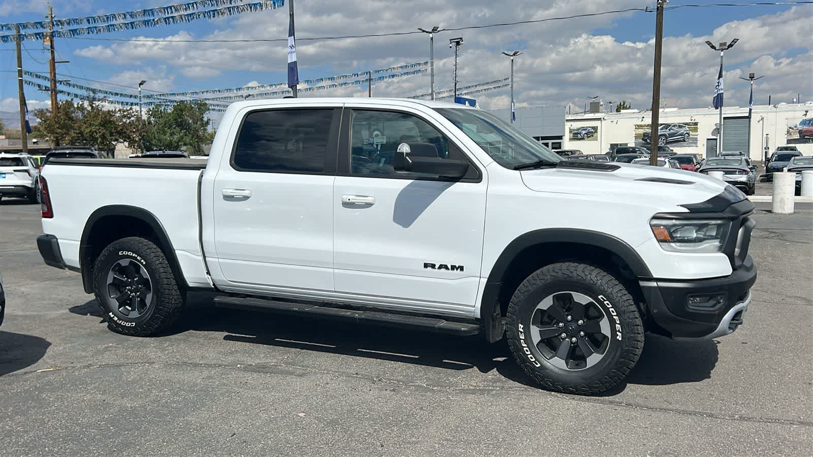 Used 2019 Bright White Ram Rebel image 4