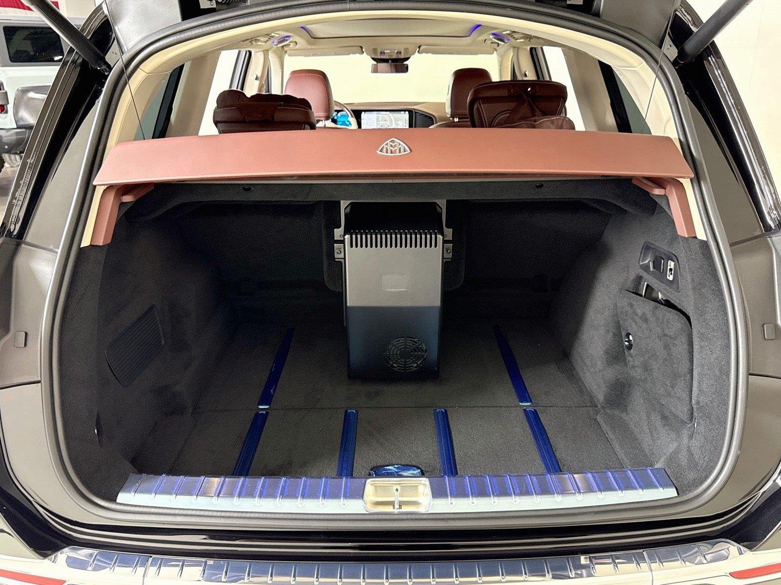 Used 2021 Obsidian Black Metallic Mercedes-Benz Maybach GLS 600 | One Owner | Executive Seating image 33
