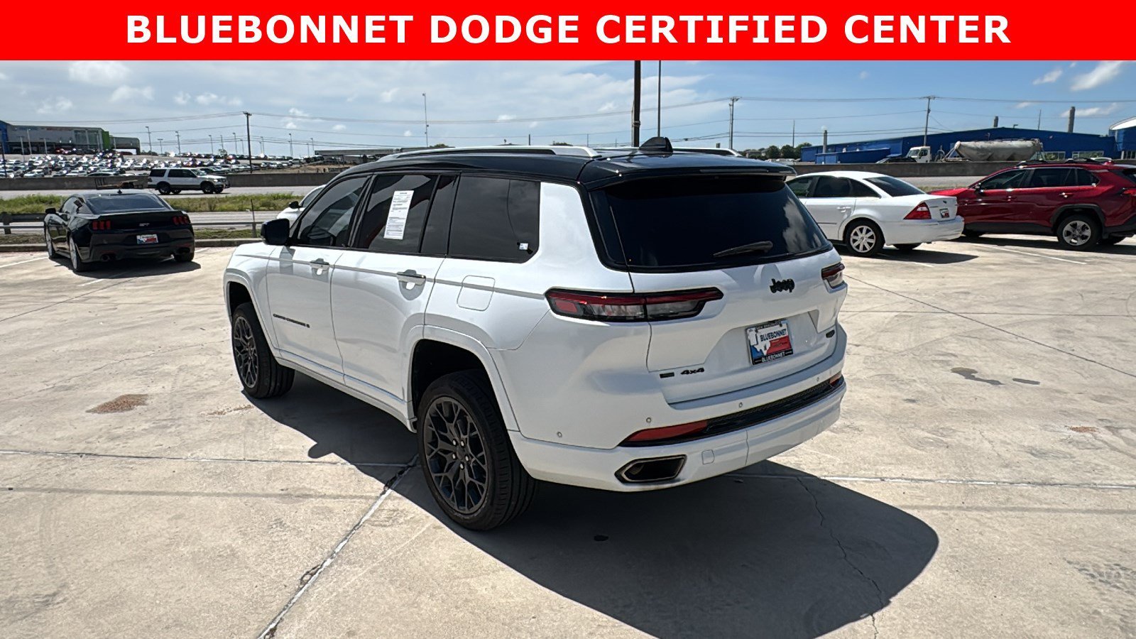 Used 2023 Bright White Clearcoat Jeep Summit image 7