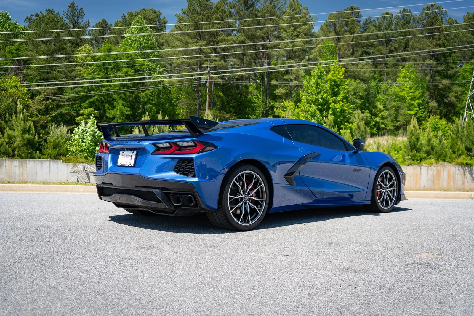Used 2023 Blue Metallic Chevrolet Stingray image 25