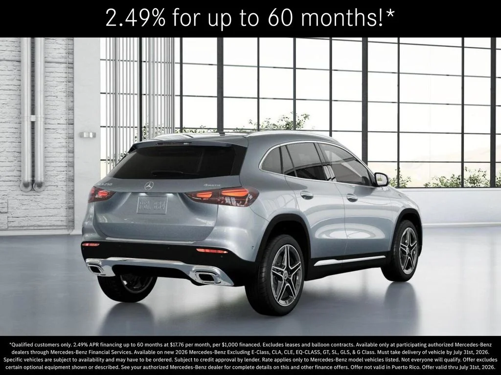 New 2026 Cirrus Silver Metallic Mercedes-Benz GLA 250 image 22