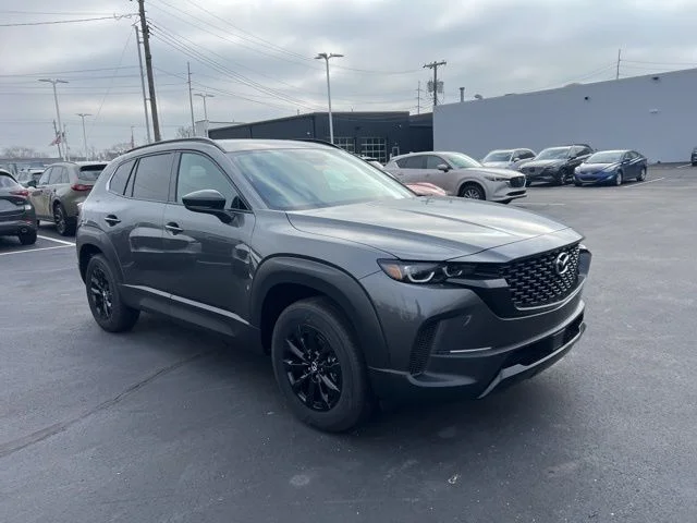 New 2026 Machine Gray Metallic Mazda Premium AWD image 1