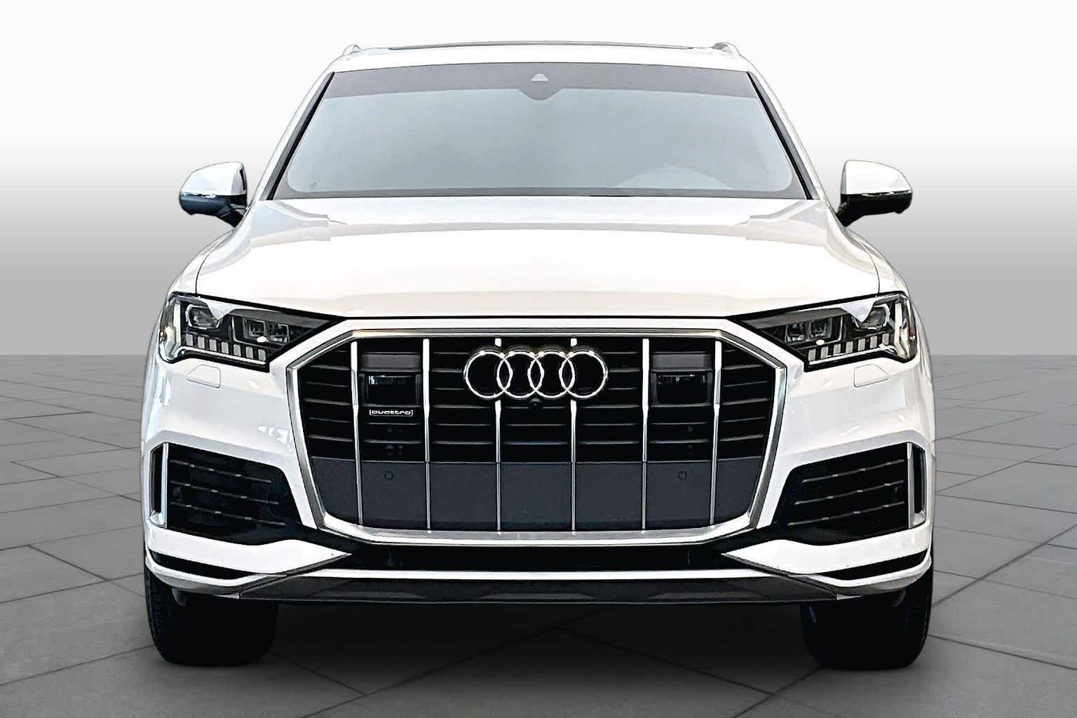 Used 2023 Glacier White Metallic Audi Premium Plus image 4